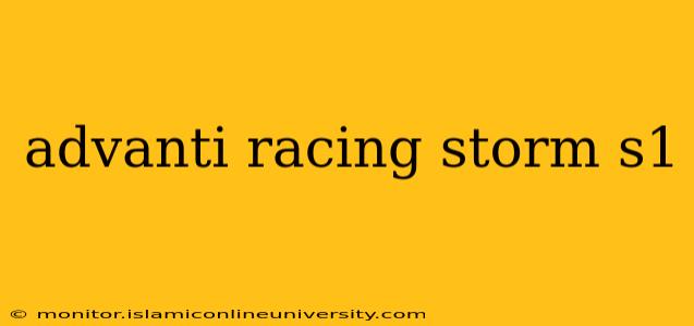 advanti racing storm s1
