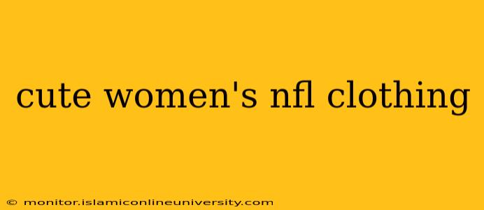 cute women's nfl clothing