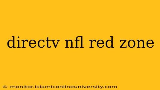 directv nfl red zone