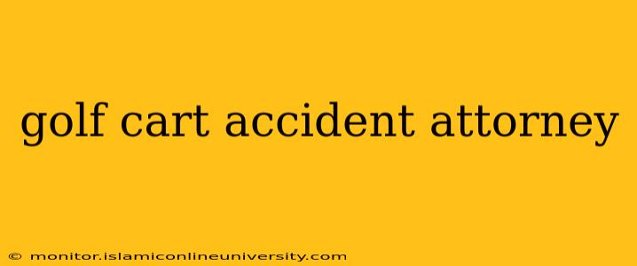 golf cart accident attorney