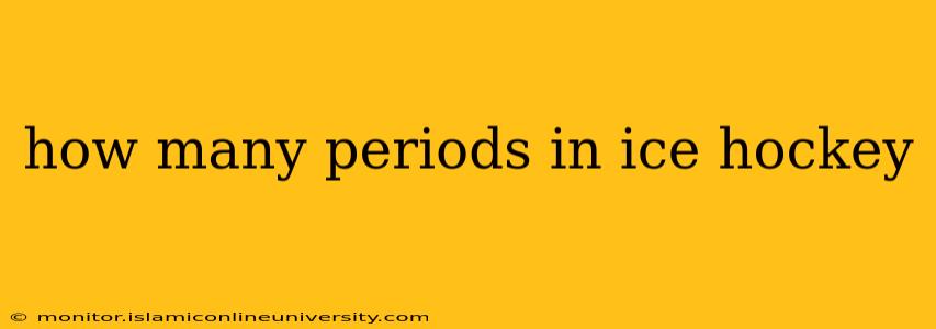 how many periods in ice hockey