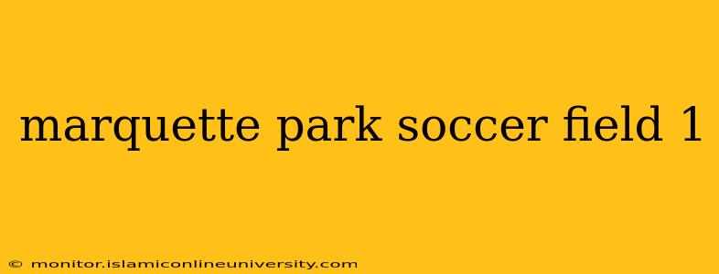 marquette park soccer field 1