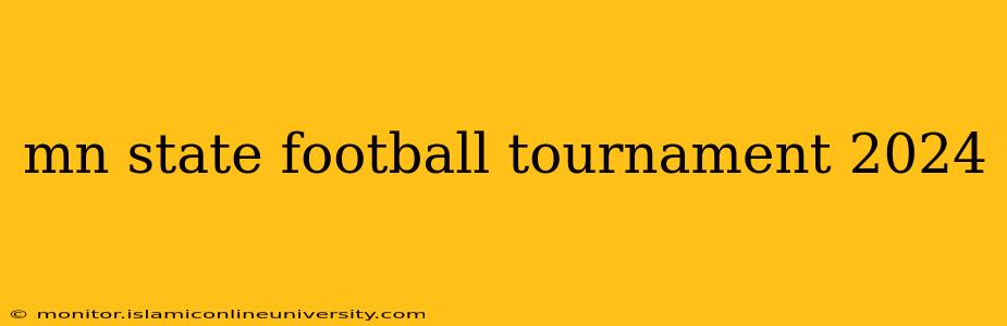 mn state football tournament 2024