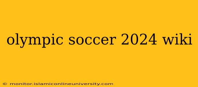 olympic soccer 2024 wiki