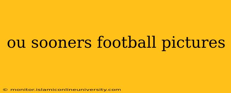 ou sooners football pictures