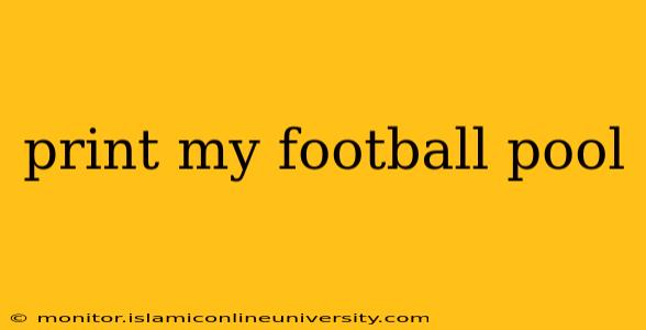 print my football pool