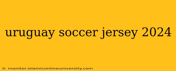 uruguay soccer jersey 2024