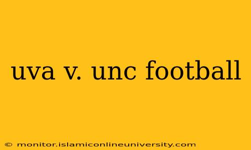 uva v. unc football